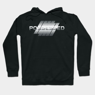 Metallic Illustration Possessed Hoodie